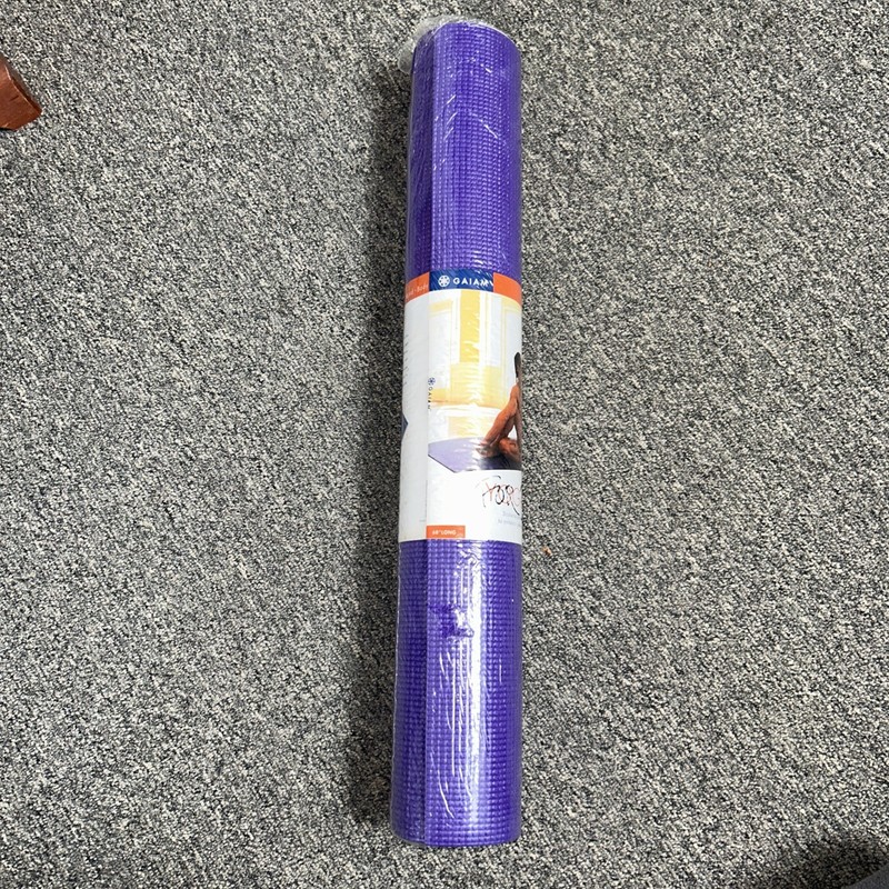 NEW Yoga Mat | NonSlip | Reversible | Evolve-Gaiam - Purple