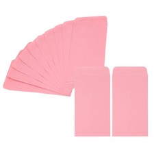 200 St&uuml;ck Geldumschl&auml;ge 16,5x9 cm f&uuml;r Schecks M&uuml;nzen, pink