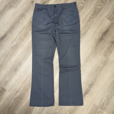 Lee Rider W36 L33 Jeans Baumwollmischung Grau Bootcut Jeans