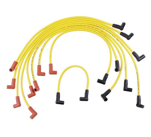 Accel ACL4048 Yellow 8 mm Spark Plug Wire Kit fits Chevy V8 Performance Parts - Picture 2 of 10