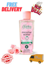 Vatika Naturals Micellar Cleansing Water 200ml I 3 in 1 Face Cleaner Makeup....