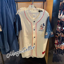 2026 Disney Parks Mickey Mouse Americana Baseball Jersey for Adults Size L New