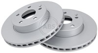 2X A.B.S. Bremsscheibe 17758 FüR MERCEDES-BENZ