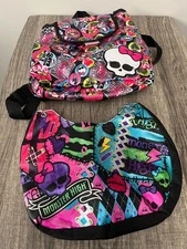 Monster High Shoulder Purse and Mini-Backpack 2012-2013