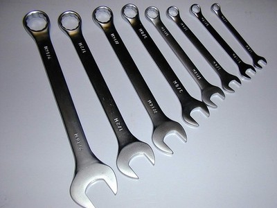 Toolzone 8pc Whitworth Combination Spanner Set APT0331-APE