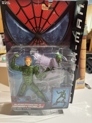 Toy Biz Spider-man Movie Series 1: Super Poseable Green Goblin Action Figure... - Picture 1 of 9