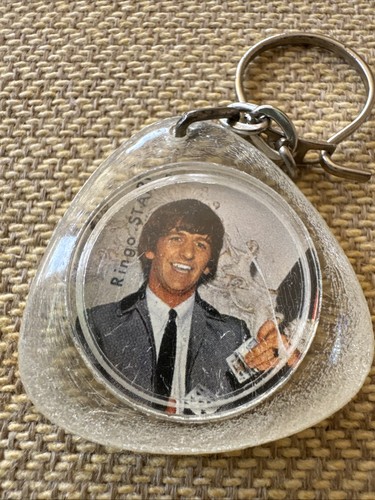 Vintage Schlüsselanhänger Ringo Starr Beatles alt