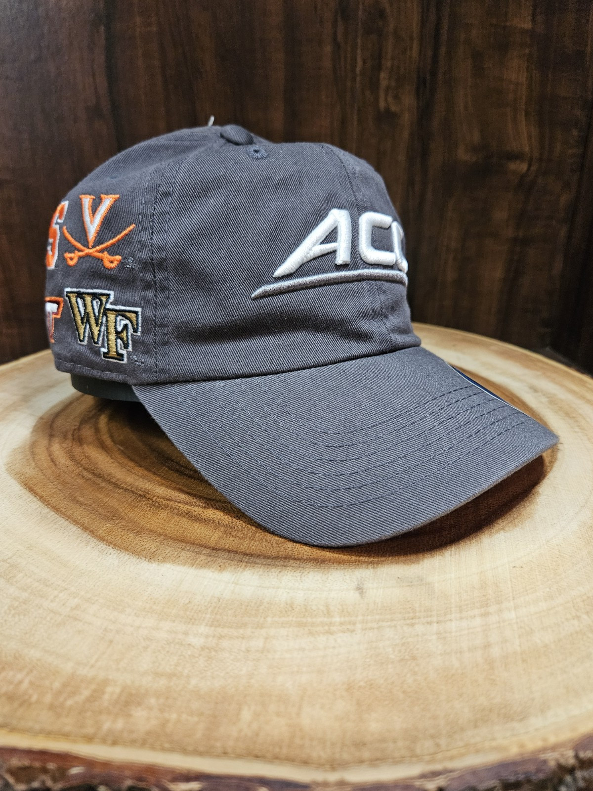 ACC Team Logo Top Of The World Strapback Adjustable Dad Hat Cap NCAA Athletics  