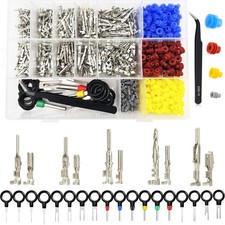 859pcs Automotive Electrical Pin Connectors Kit 1.5/1.8/2.5/2.8mm Pin Termina...
