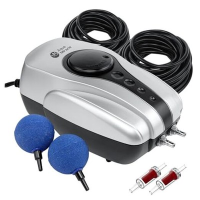 All-in-One Pond Air Pump Koi Pond Aerator for Pond up to 1000 Gallons, Pond 