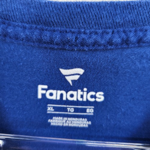 Fanatics Chicago Cubs Baseball Tee Lot Size XL Unisex Adult Blue 2 Shirts MLB - Picture 6 of 7