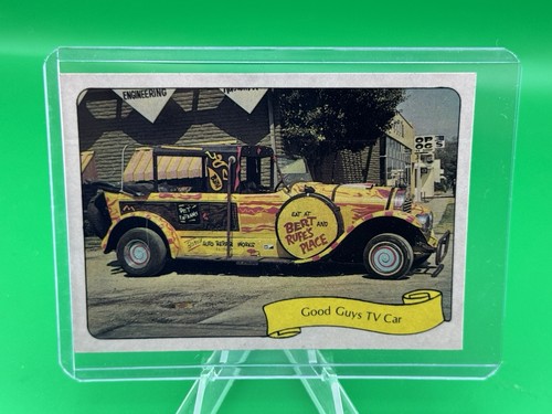 Tarjeta adhesiva Good Guys TV Car 1975 George Barris coches personalizados Fleer no deportiva - Imagen 3 de 14