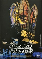1999 Ozzy Osbourne McFarlane Toys Magazine Page Print Ad Promo