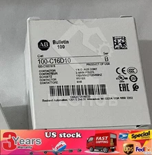 New Allen-Bradley 100-C16D10 IEC Contactor 16 A,110V 50 Hz 100C16D10
