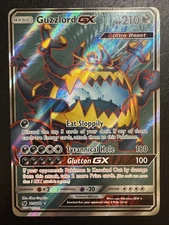 Guzzlord GX Full Art Ultra Rare Card 105/111 Sun & Moon Crimson Invasion