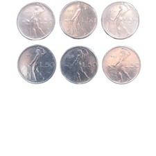 Moneta 50 Lire 1976, 1973, 1974, 1978, 1979, 1980,Rarissima prezzo trattabile