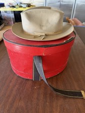 Vintage Stetson Royal Stetson Western Cowboy Hat Size 7 with Red Box