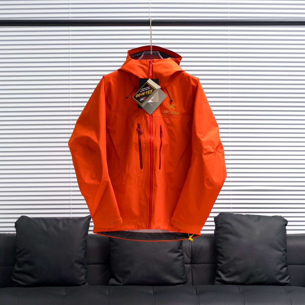 Arc Alpha Sv6 Impermeable Esquí Senderismo Hueso Pájaro Prendas exteriores a prueba de viento Hombres Mujeres Chaqueta