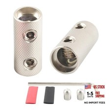 0Gauge Wire Butt Connectors 0 GA Power Ground Butt Splice 0GA Butt 2PCS