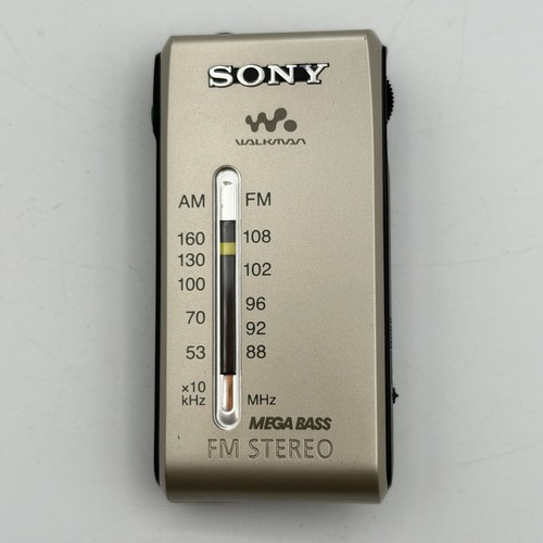 Sony Walkman  Compact Portable AM/FM Radio - SRF-S84 - No Headphones - Works