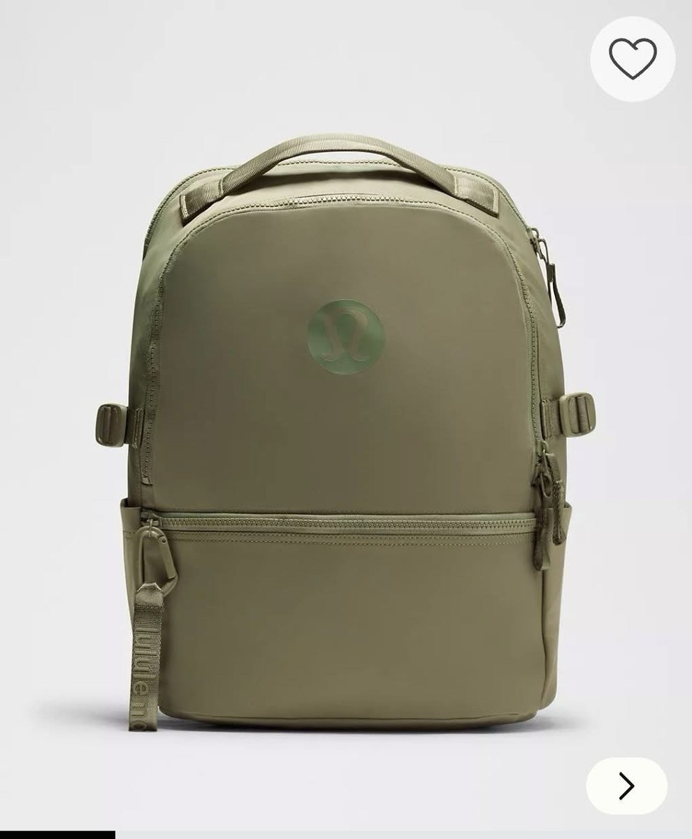 NWT Lululemon New Crew Backpack 22L in Bay Leaf. SOLD OUT | eBay NWT Lululemon New Crew Backpack 22L in Bay Leaf. SOLD OUT | eBay