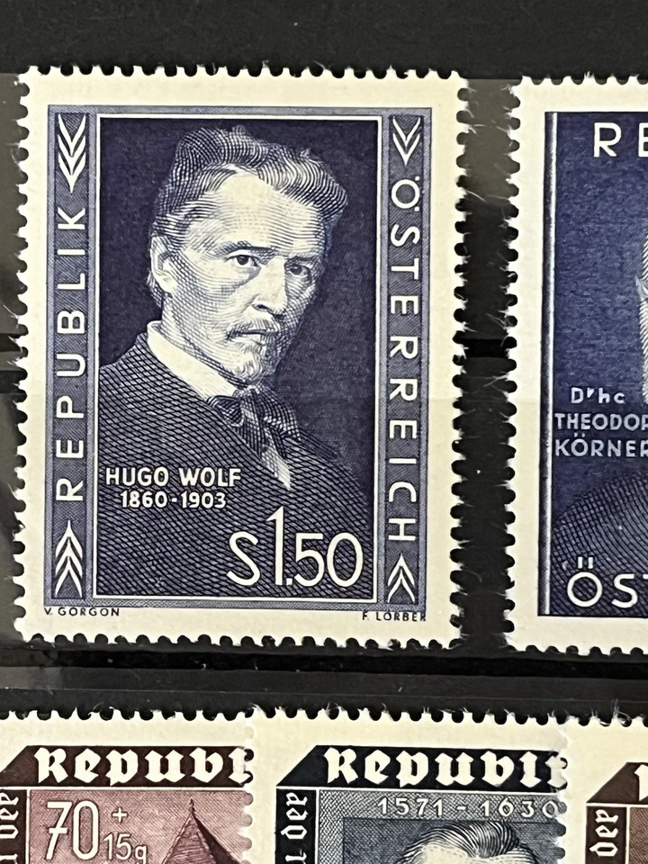 AUSTRIA 1953 - Including Reconstruction of the Protestant School SET - MNH - Image 2 of 4