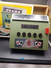 WACO DRAW POKER CORDLESS HANDHELD ELECTRIC POKER GAME w/BOX 1971 TESTED WORKING