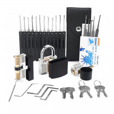 Lock Mechanism Educational Tool Kit With Transparent Locks For Cleaning Study Lock Mechanism Educational Tool Kit With Transparent Locks For Cleaning Study