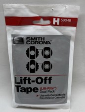 SMITH CORONA Lift-Off Tape 2 Correction Ribbons 59048 NEW SEALED