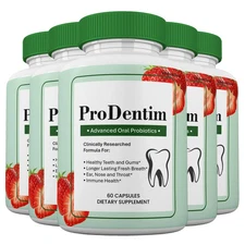 ProDentim Capsules, Prodentim Supplement for Teeth And Gums Health (5 pack)