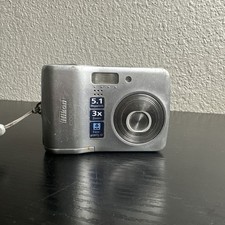 Nikon Coolpix L3 5.1 Megapixel 3x Zoom Digital Camera Silver Parts