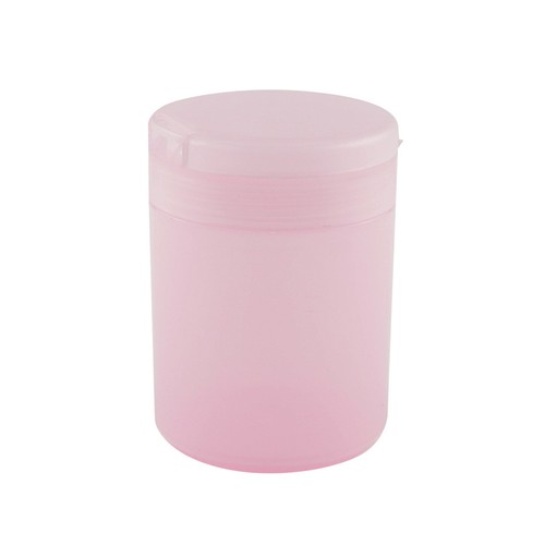 Cotton Pads Storage Cup with Clip Lid Cotton Balls Swabs Organizer Makeup Tools - Picture 10 of 12