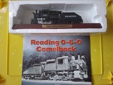 Atlas Editions Reading 0-6-0 Camelback Steam Locomotive - static