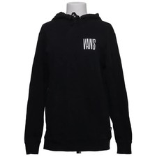 Vans, Kapuzenpullover, Größe: S, Schwarz, Baumwolle, Print, Damen #WDd