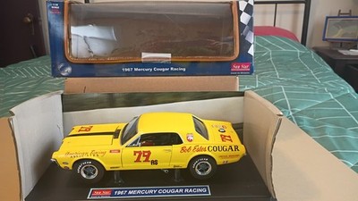 Sun Star 1967 Mercury Cougar SCCA Trans-Am Bob Estes #79 1/18 Diecast NEW