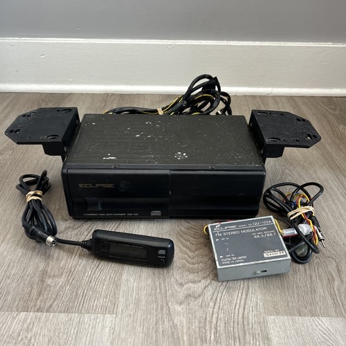 Eclipse SD-430 Compact Disc 10 CD Changer System Car Boat RV Audio Unit Untested