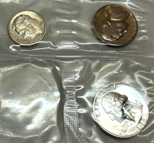 1957,1958,1959,1960,1961,1962,1963,1964 US Mint Parcel Unc Silver Proof Sets (8) - 第 16/18 張圖片