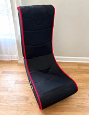 Sedia gaming da pavimento X Rocker serie XP nero/rosso con altoparlanti integrati