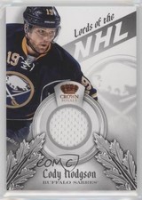 2013-14 Panini Crown Royale Lords of the NHL Materials Cody Hodgson #L-CHO 7k0