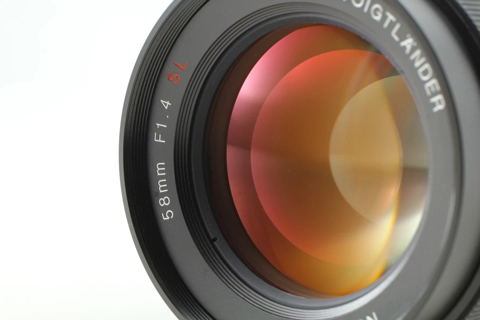 [Excelente COMO NUEVO en CAJA] Lente Voigtlander Nokton 58 mm f/1,4 SL II Ai-s Nikon F JAPÓN Foto 3 de 4