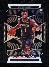 2019-20 Panini Obsidian Zion Williamson #157 0ls