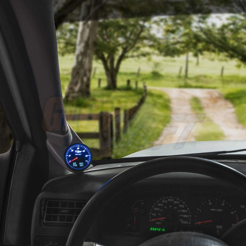 GlowShift 1992-1997 Ford F-Series pacote calibre único com preto 3 em 1 analógico B - Imagem 2 de 4