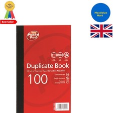 Elegantes Softcover einfaches liniertes Duplikat Buch Set - 216 x 130 mm, 50 Seiten