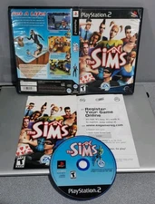 PS2: The Sims (Sony PlayStation 2) Black Label Complete W/ Manual & Reg Card CIB
