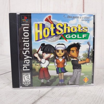 Hot Shots Golf Sony PlayStation PS1 Video Game Disc NTSC USED FREE SHIPPING