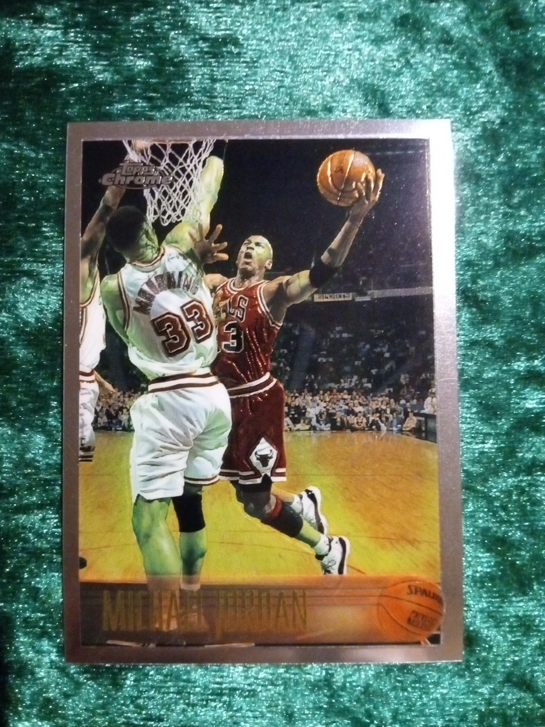 1996 Topps Chrome＃139 Michael Jordan 1996 Topps Chrome MICHAEL JORDAN #139 PSA 9 MINT - Kobe