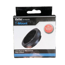 Vivitar T-Mount Lens Adapter for SLR Cameras
