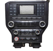 16-17 Ford Mustang Radio Control Panel 4.2 Screen Opening Bezel Fr3t-18e243-ec