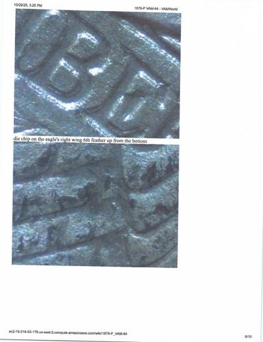 1878 7TF $1 PCGS MS 64 CAC R78 VAM 84 "Line Under 8" - Picture 21 of 22