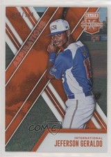 2017 Panini Elite Extra Edition Aspirations Orange 40/100 Jeferson Geraldo z6b